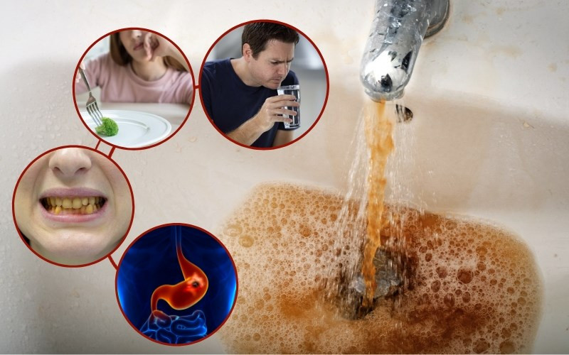 nước nhiễm sắt