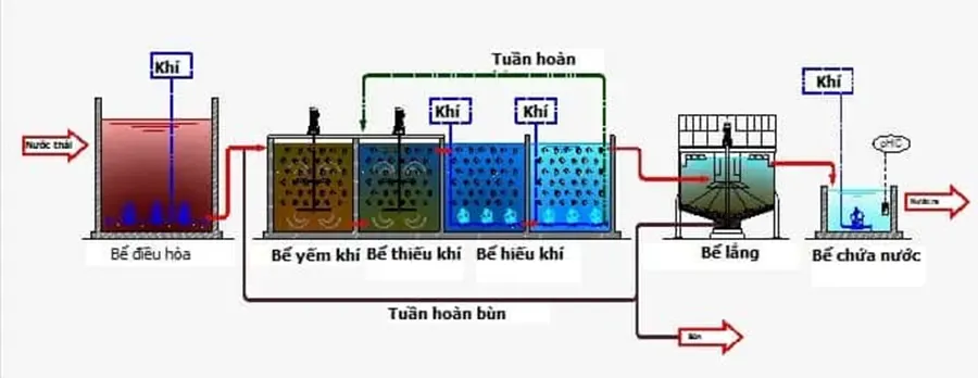 Bể thiếu khí (Anoxic) trong xử lý nước thải: Giải pháp hiệu quả 2 be thieu khi 3 1