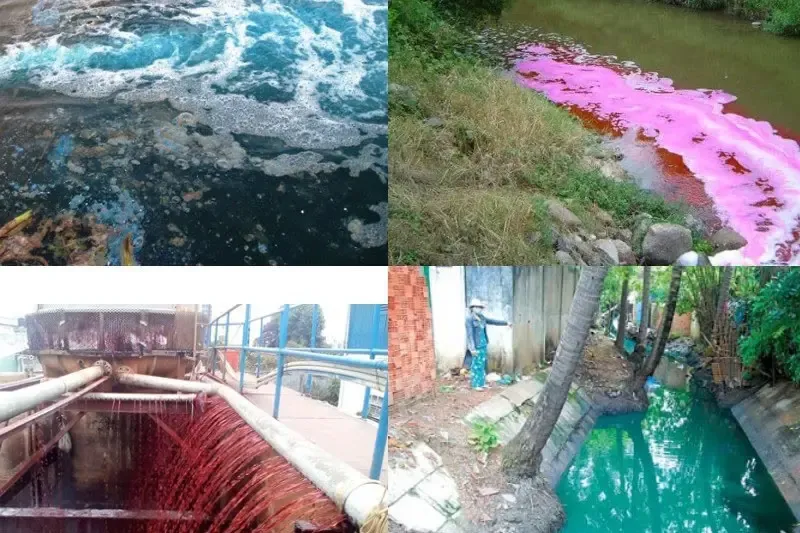 Tổng quan về nước thải dệt nhuộm