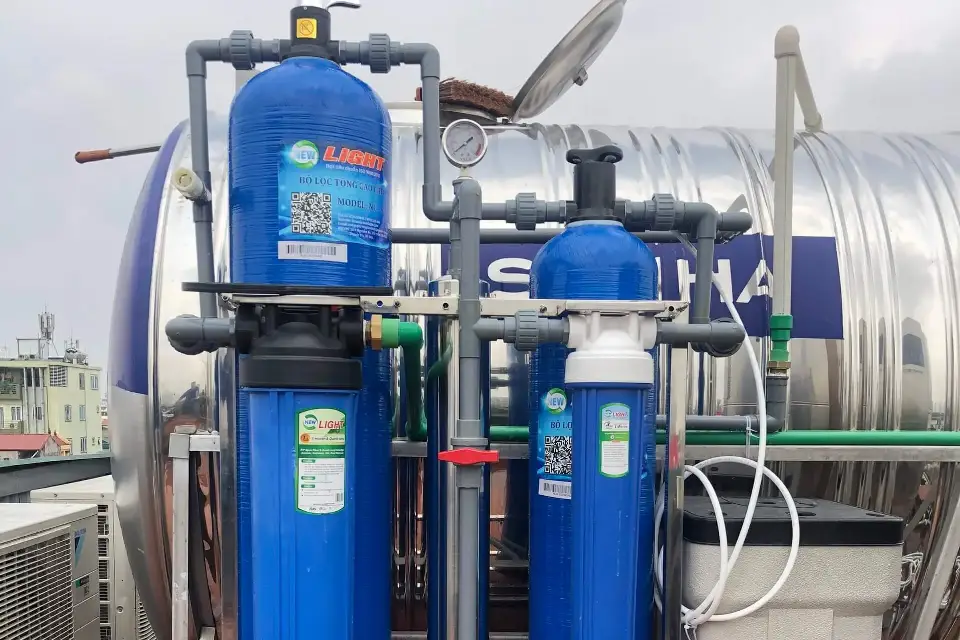Lọc Tổng Đầu Nguồn: Giải Pháp Hoàn Hảo Cho Nước Sạch 1 loc tong dau nguon