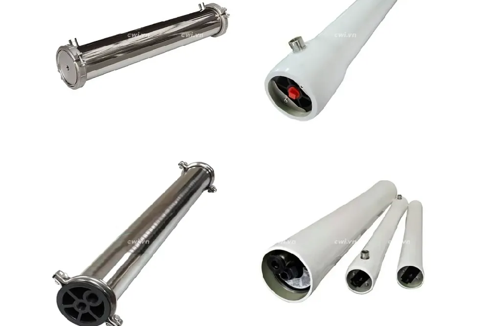 Vỏ Màng Inox Chất Lượng Cao Cho Hệ Thống Lọc Nước RO Năm 2026 2 vo mang ro