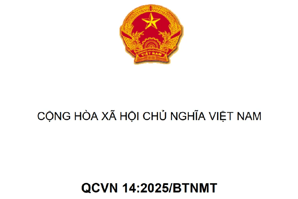 Quy chuẩn kỹ thuật quốc gia về nước thải sinh hoạt (QCVN) 2026 1 QCVN Nuoc Thai Sinh Hoat Moi Nhat Va Quy Dinh Xu Ly